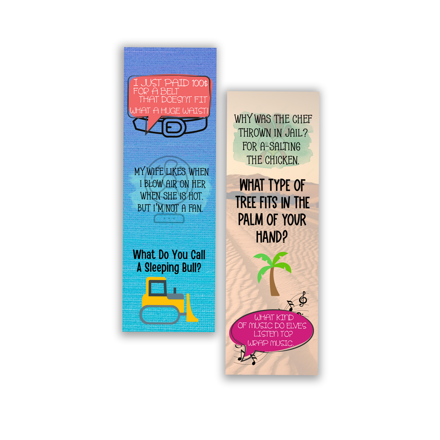 Dad Jokes Bookmark Set