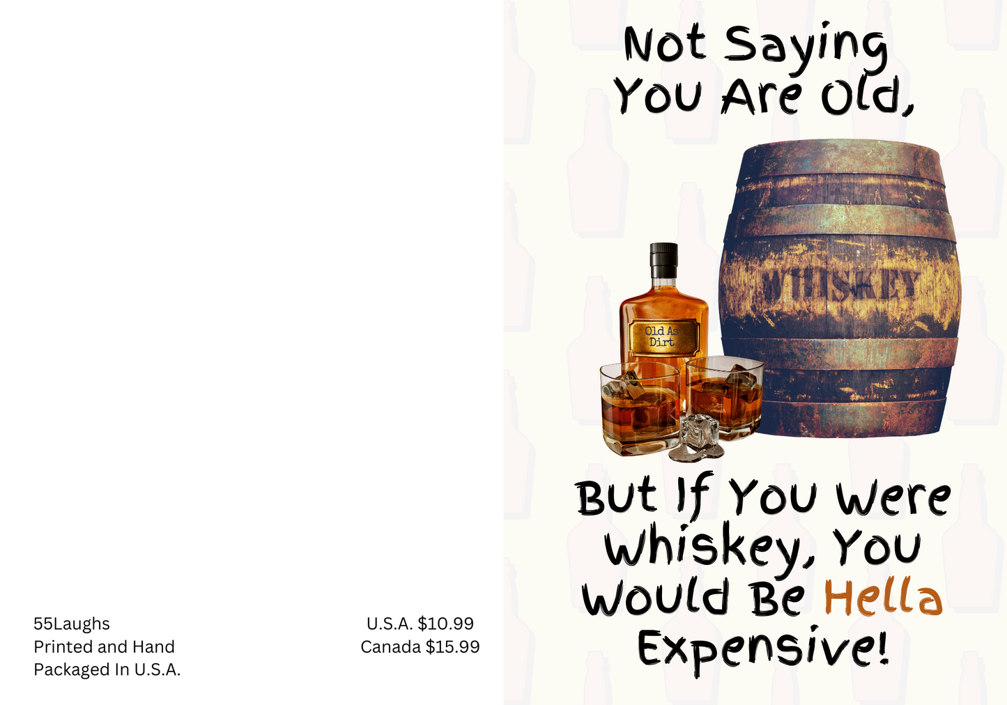 Whiskey Birthday Card