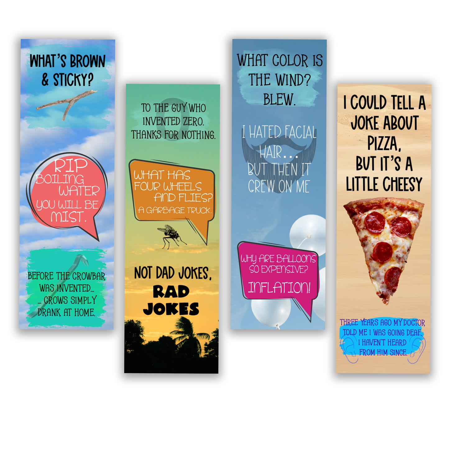 Dad Jokes Bookmark Set