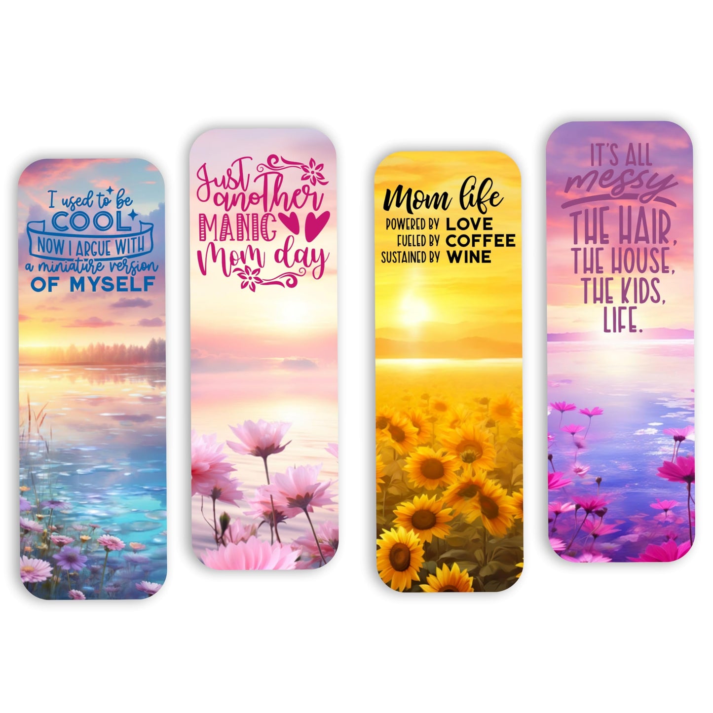 Bookmarks for Women. Funny Bookmarkers for Mom. Cute Bookmarks for Mom Gift. Thou Shalt Not Try Me. Mom 24/7. Gift for Mom.