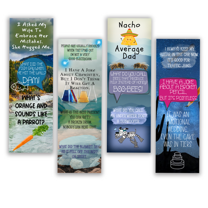 Dad Jokes Bookmark Set