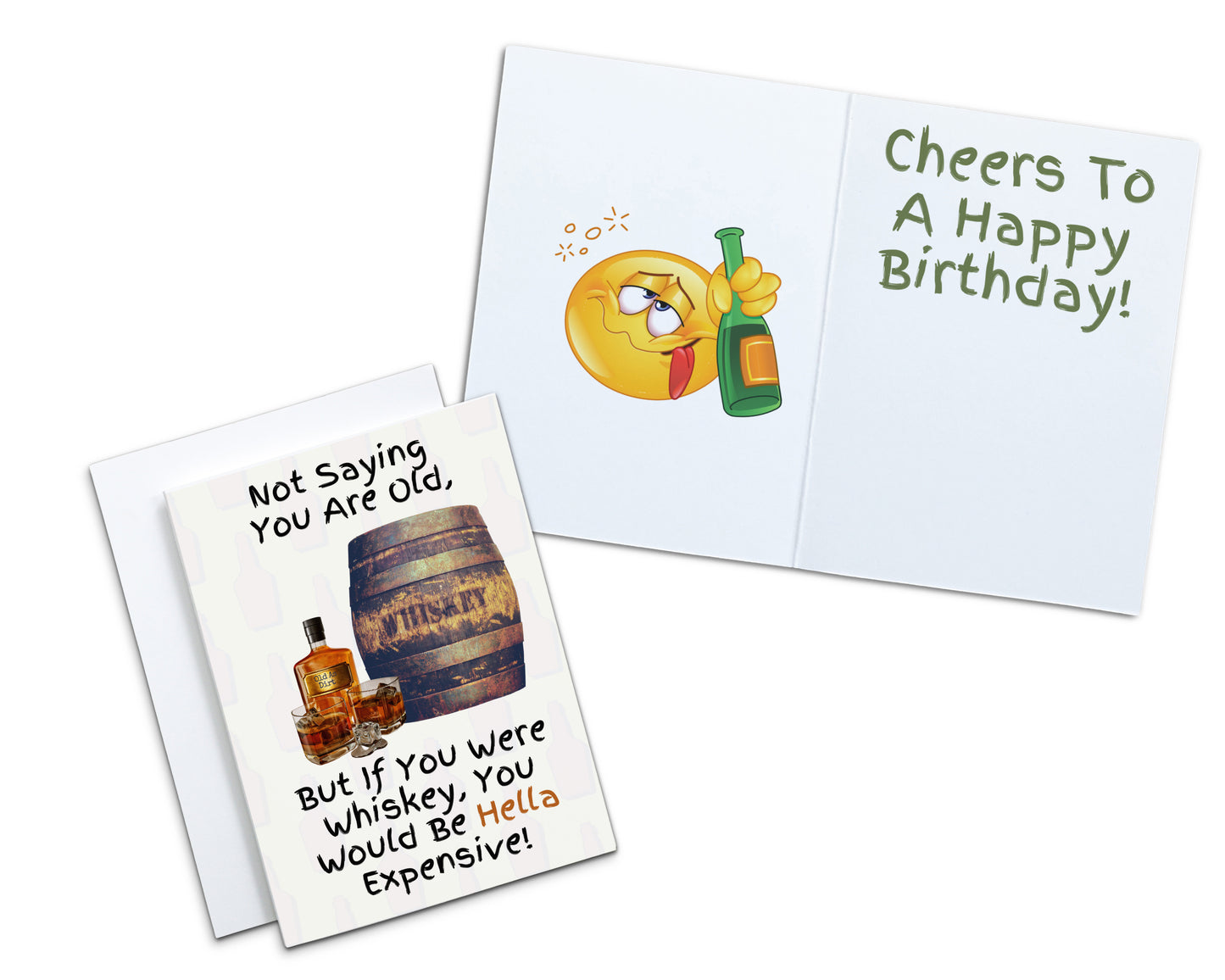 Whiskey Birthday Card