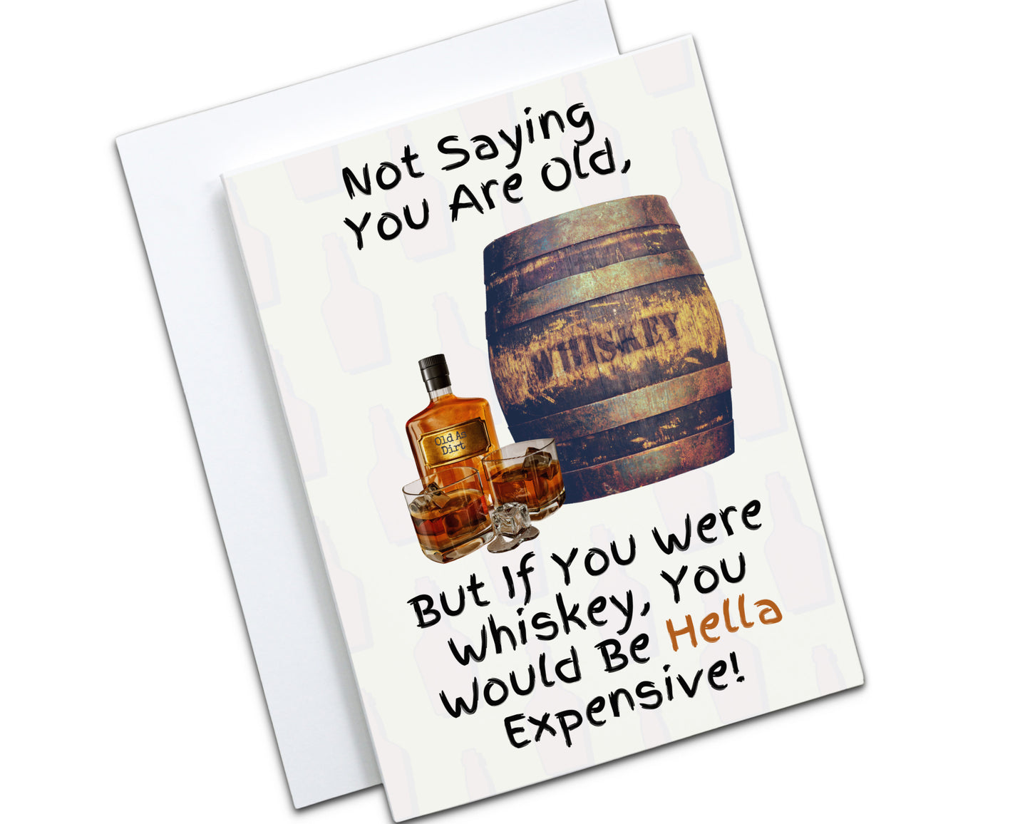 Whiskey Birthday Card